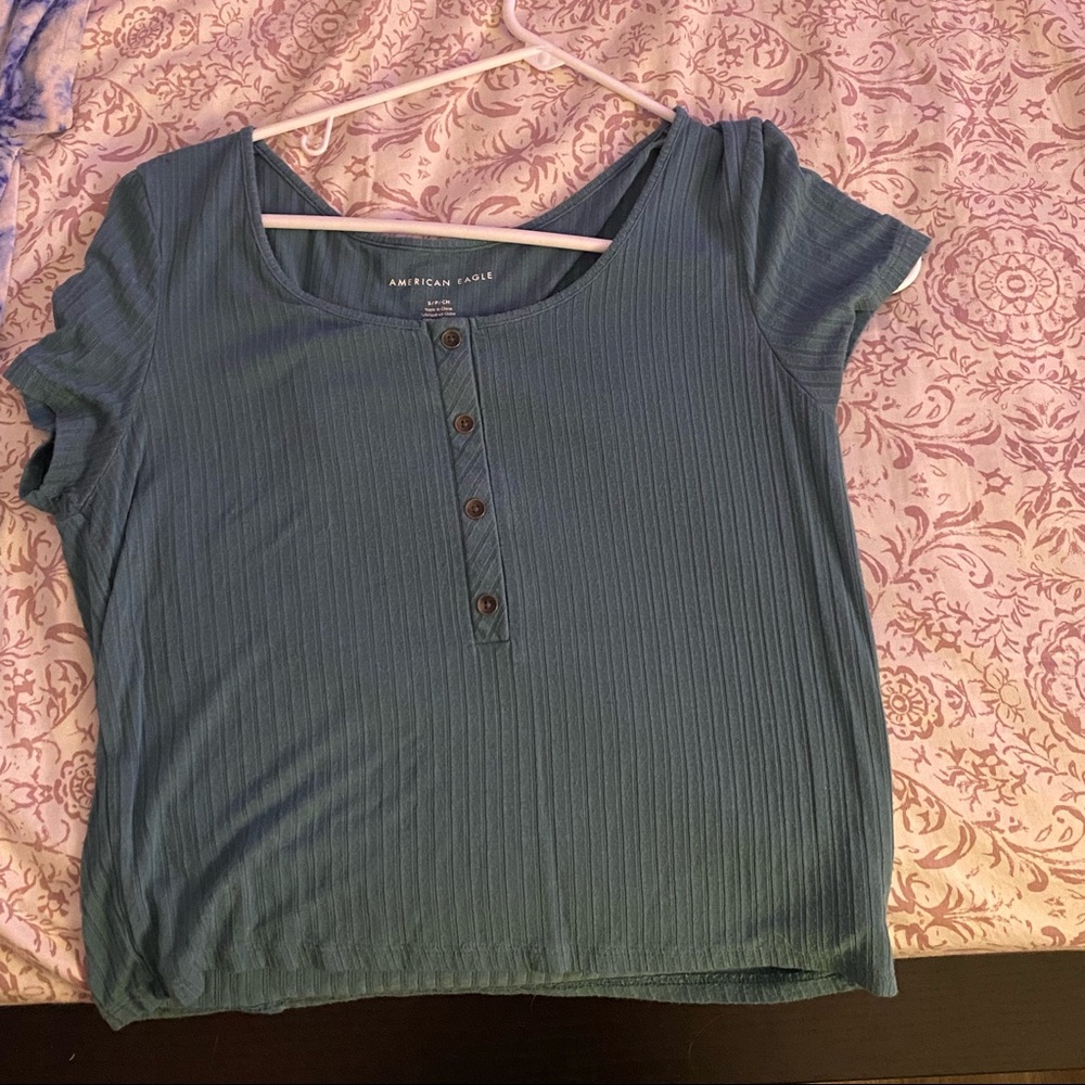 Turquoise short sleeve